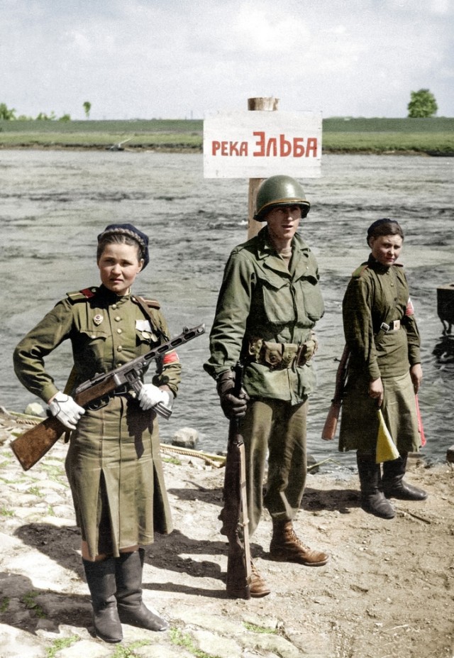 Фронт и тыл Великой Отечественной на редких снимках.