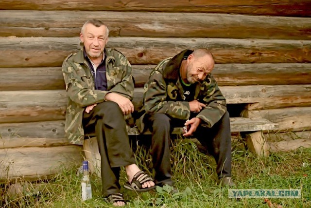 Тишина и холод в деревне