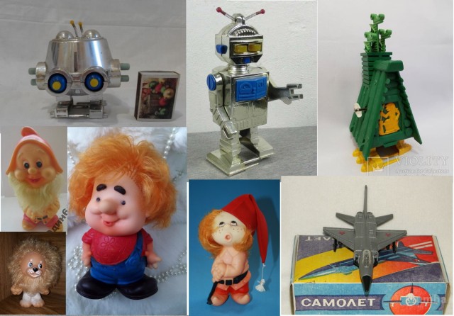 Игрушки из разного детства, когда мир был добрее и веселее!