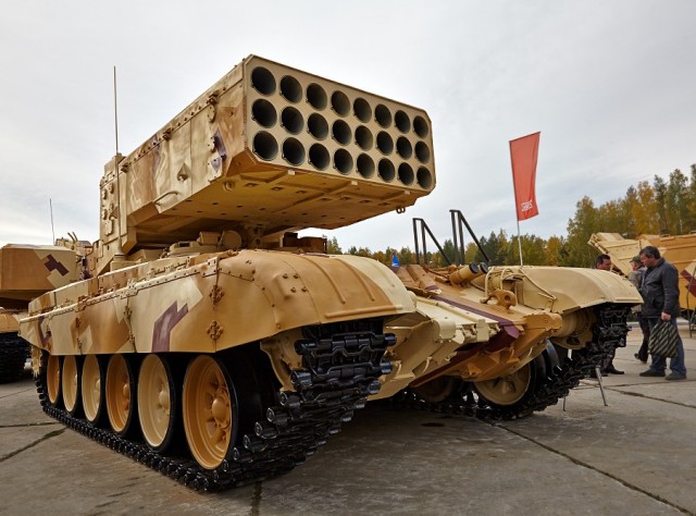 ❗️На Украине замечены российские ТОС-1 "Солнцепёк"