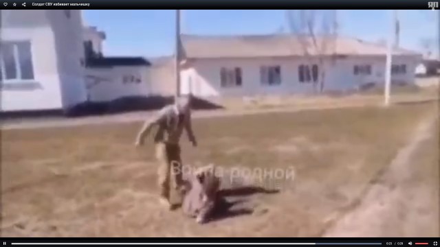 Мутое видео, на котором непонятно кто бьет подростка