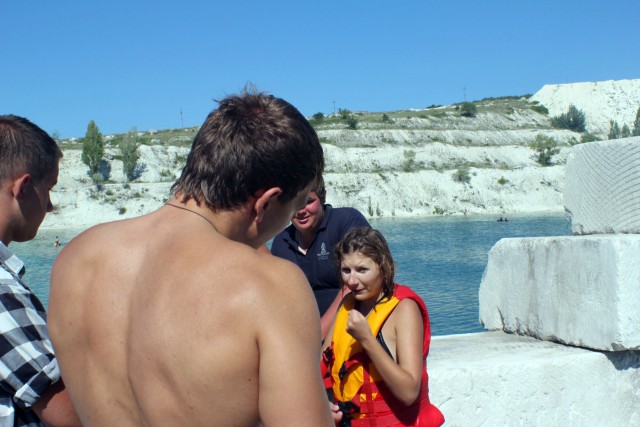 Марсианское озеро.