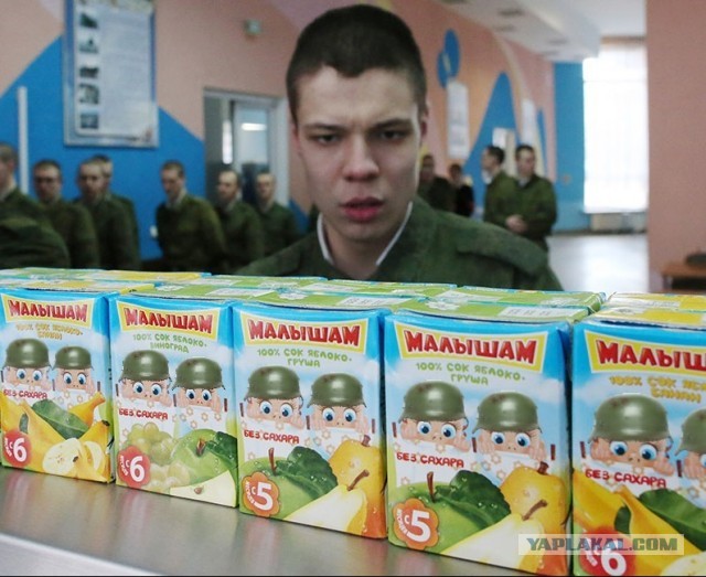 Фотожаба: удивленный рядовой