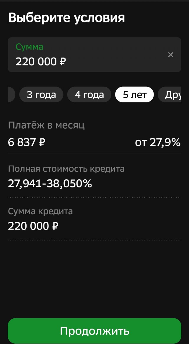 Надо бы кредит взять...