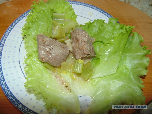 Говядина от меня...