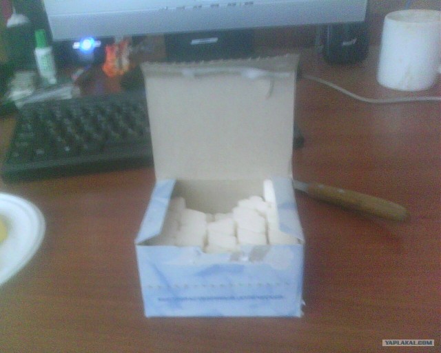 Чай с лимоном из пакетика!