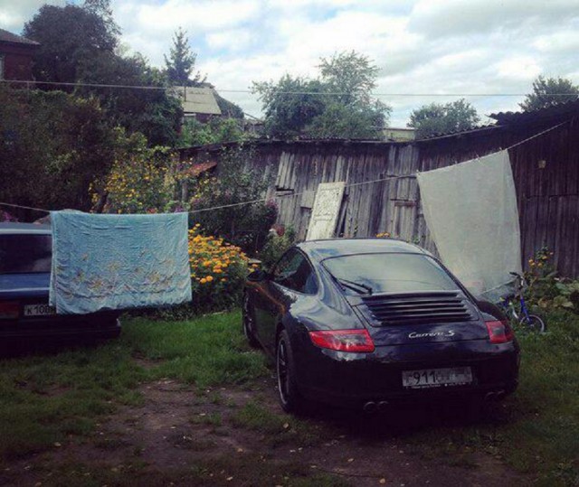 Просто Порш с прицепом