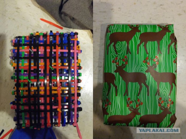 Мстительная упаковка игровой консоли