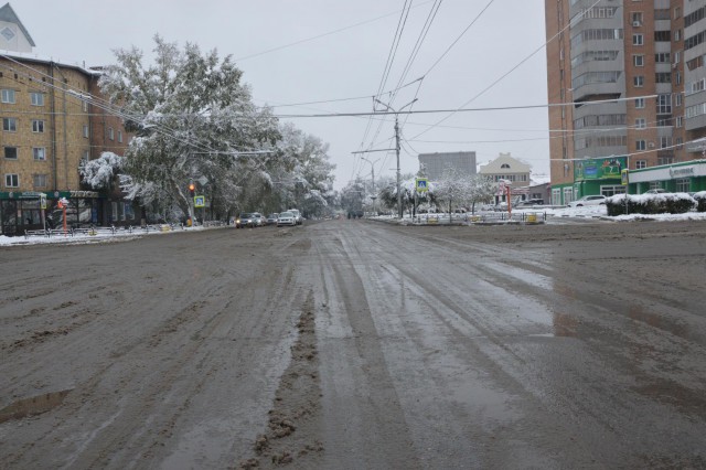 В Абакане снег, а как у вас погода, дорогие ЯПовчане?