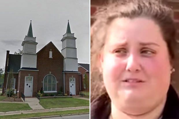 В США 19-летняя девушка вырвала себе глаза возле церкви