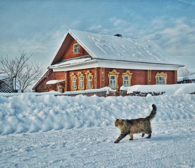 Фотографии русской деревни, которые вызывают ностальгию
