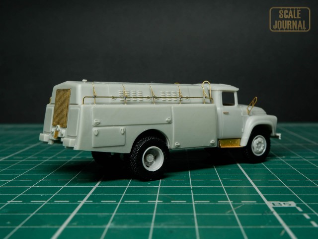 Моё хобби моделизм: АПА-50 на базе Зил-130 в масштабе 1/72