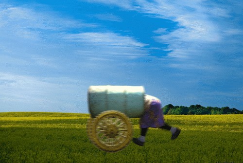 Фотожаба: Бабушкина бочка