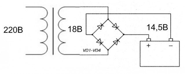 Как сделать самодельную зарядку для аккумулятора Зарядное для аккумулятора. - ЯПлакалъ