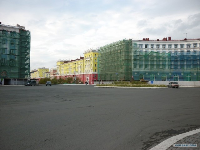 За Полярным кругом. Норильск. Тундра.