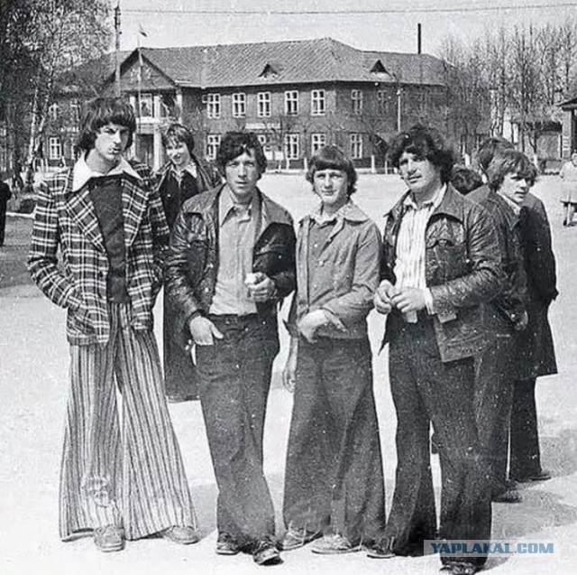 Раньше фуфайки...Пост одного фото