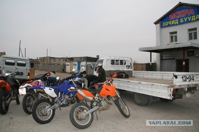 В Монголию на мотоциклах 2006