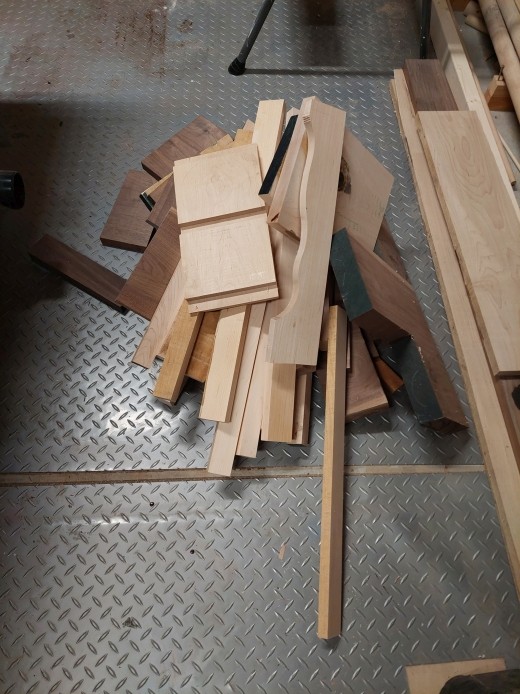 Сегментная посуда без токарного станка