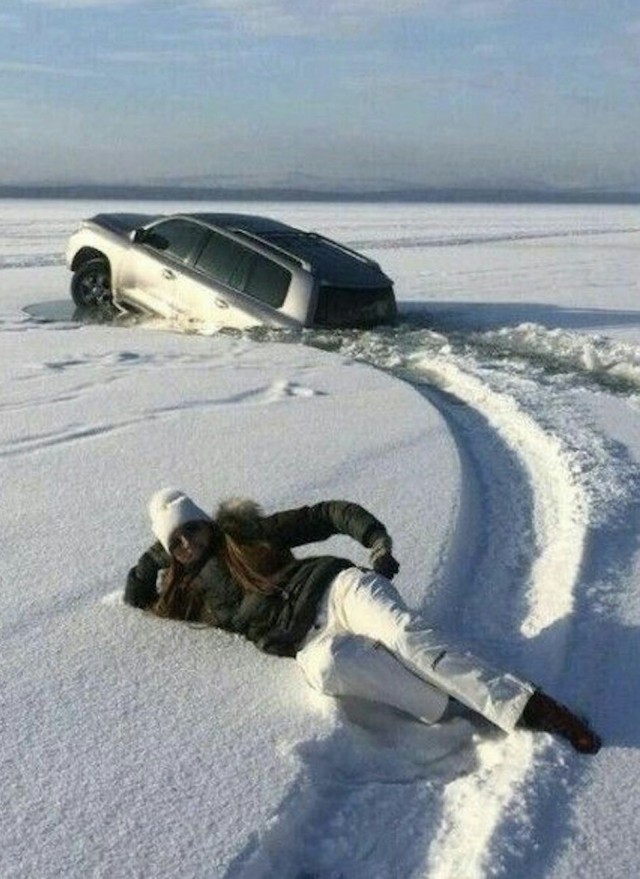Ты зря так, парень, первый лед!