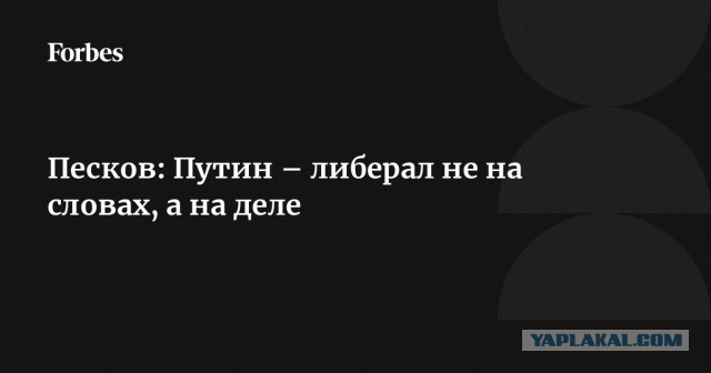 Путин выступил против запрета однополых отношений в России
