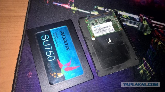 Разобрал свой старый SSD