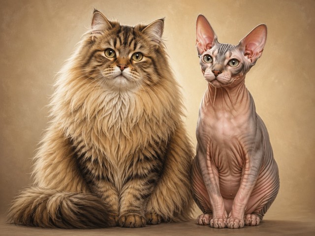 Рыжая девушка держит свою киску