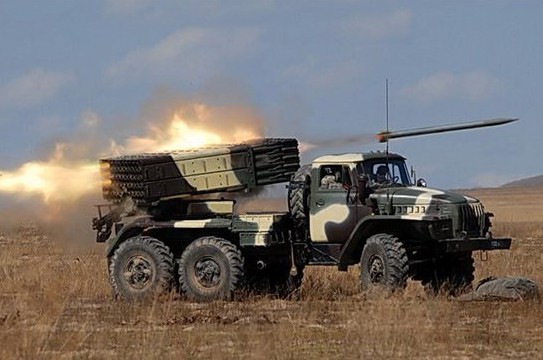 Ополченцы нанесли удар по украинским "Градам"