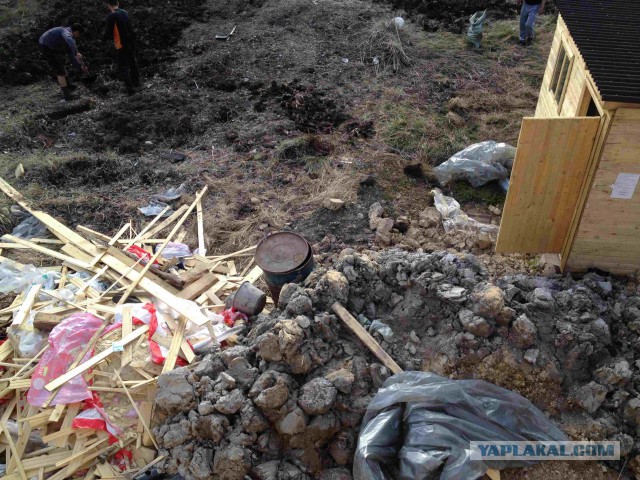 Неожиданное строительство дачи