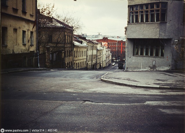 Прогулка по Москве 1985 года