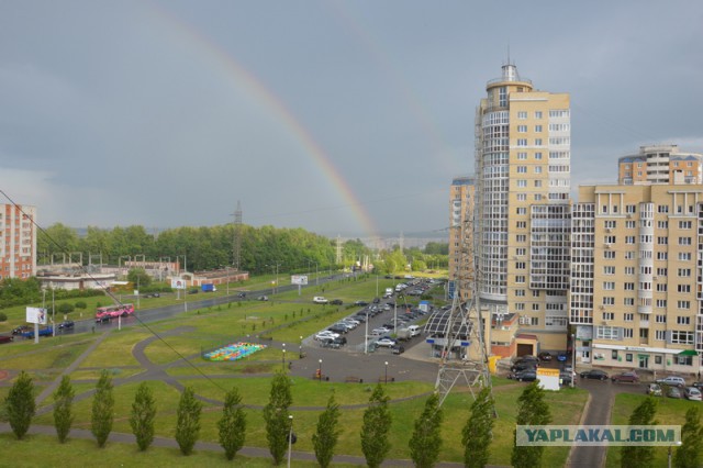 А из нашего окошка ....