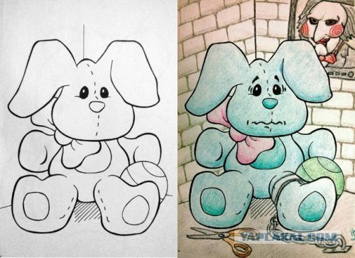 Немного доработанные раскраски 24 фото