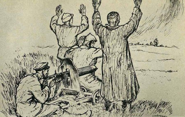 Тесово - Нетыльский. Реконструкция боя в 2017 году.