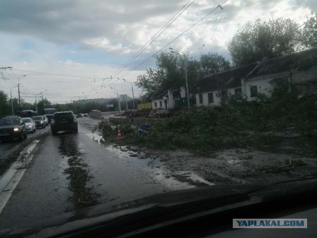 В Москве ураган!