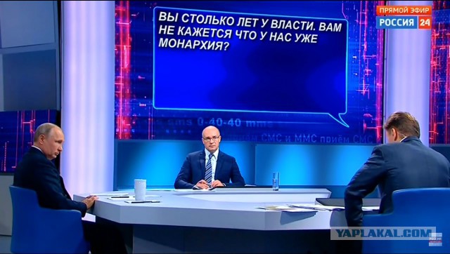 Прямая линия с Путиным