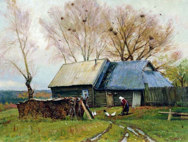 Весной в русской глубинке