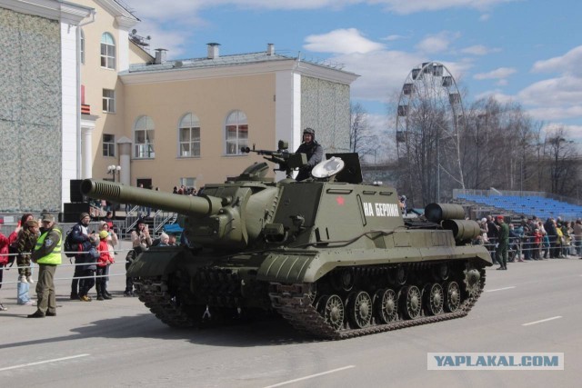 Фоторепортаж с  Парада Победы в Верхней Пышме
