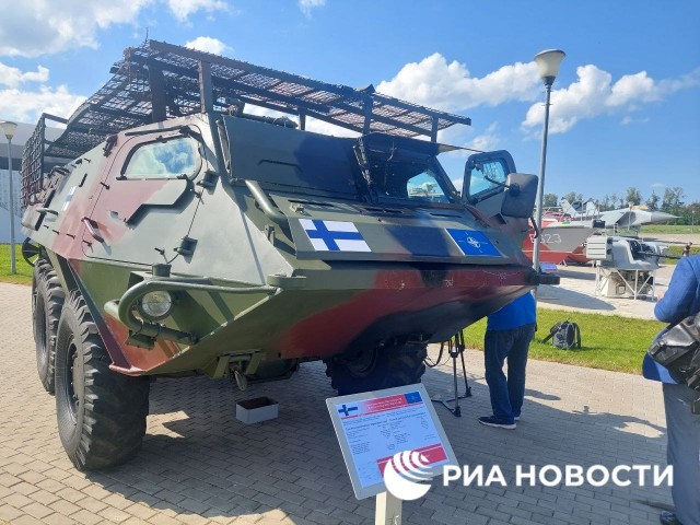 Выставка трофейной техники и оружия ВСУ в парке "Патриот"