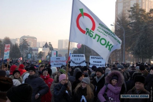 Мои фото с митинга на Болотной, прикольные лозунги