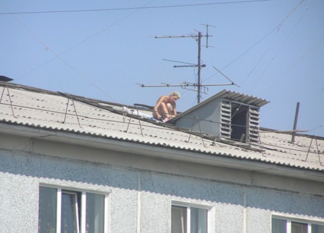 А из нашего окошка ....
