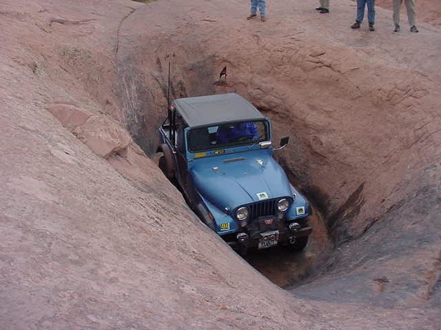 Демонстрация возможностей джипа
