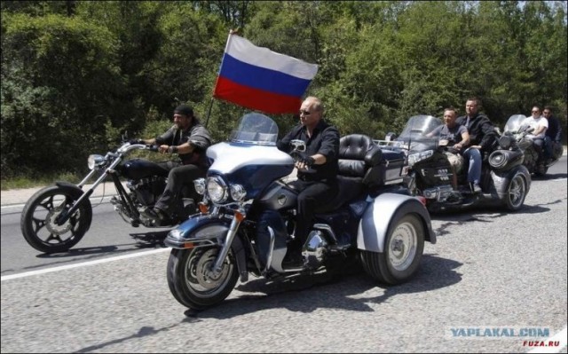 Типы байкеров на дорогах москвы.