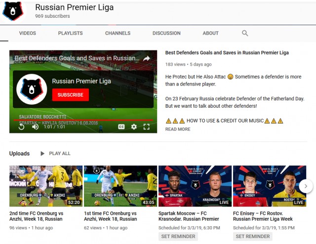 Чемпионат России по футболу 2018-2019 (частьVII)