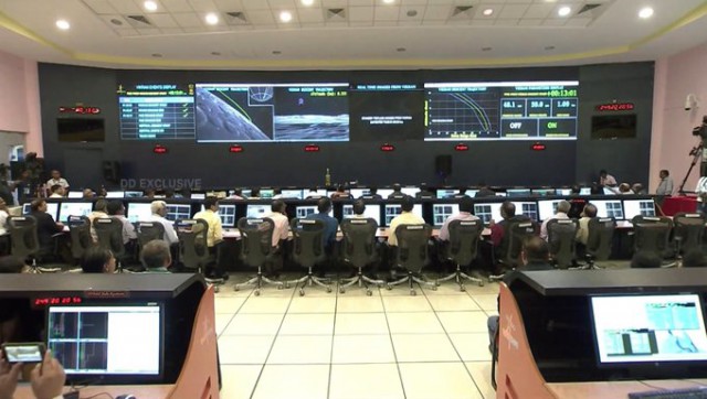 Посадка на луну: Трансляция посадки Chandrayaan-2  Индия