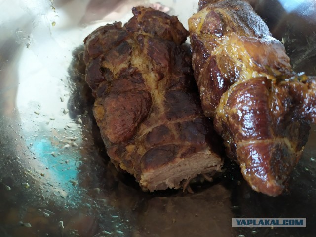 Копчение мяса.