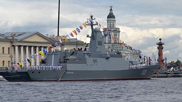 «Северная верфь» сообщила о передаче ВМФ ракетного корвета «Меркурий»