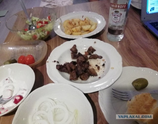 Пятничный мужской ужин