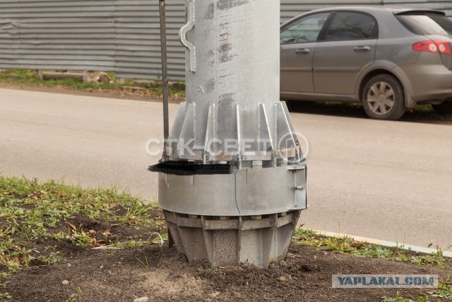 Странности строительства опор
