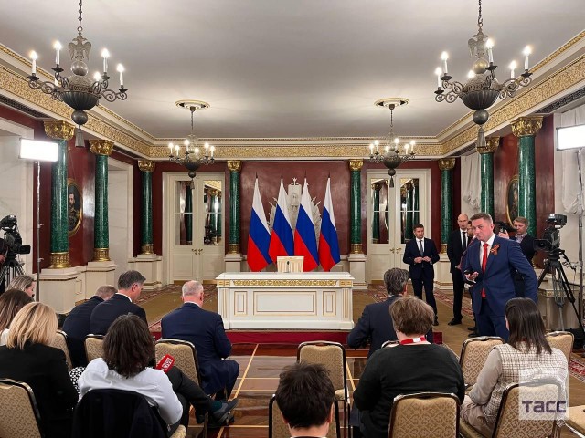 Журналисты кремлёвского пула анонсировали громкие заявления президента