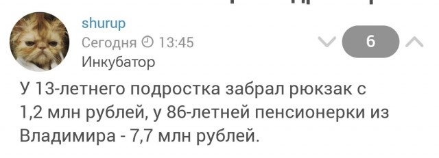 Обычный "трудовой" день московского сообщника дропперов
