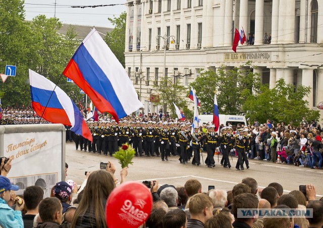 Парад Победы в Севастополе.